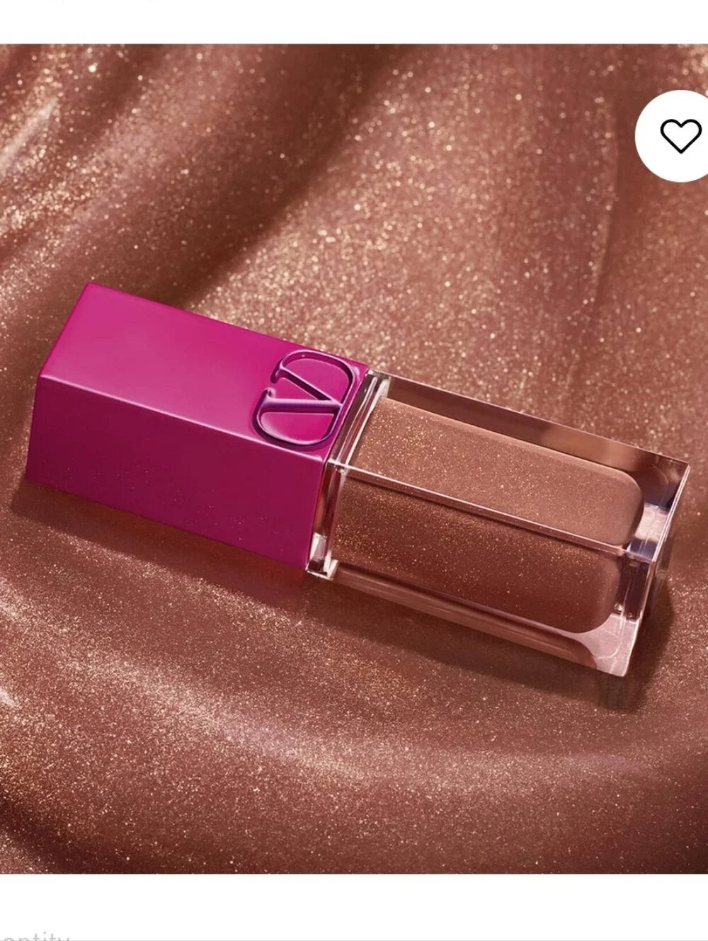 Valentino Puffer Shimmer Lip Gloss - 122A WARM IT UP